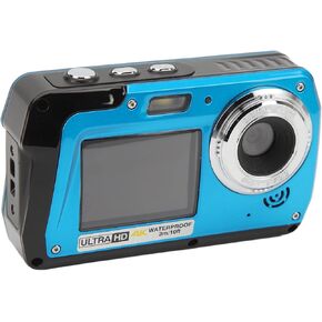 Digital Camera, 56MP 4K 10ft Digital Camera Support 128GB Memory Card, 18X Zoom Camera with Dual Display