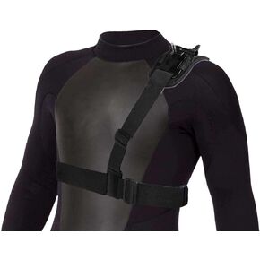 Navitech Adjustable Shoulder Body Strap Harness Mount Strap - Compatible with Apexcam M80 AIR Action Camera