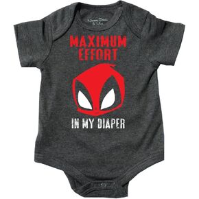 Funny Baby Bodysuits, Humorous for 0 to 12 Months