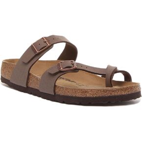 Birkenstock Unisex Mayari Birko-Flor Mocca Sandals 10 W / 8 M US