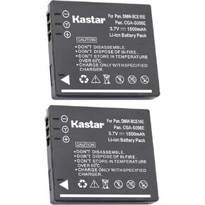 Kastar Battery 2 Pack for Leica BP-DC6, BP-DC6-E, BP-DC6-J, BP-DC6-U, DB-70 and Leica C-Lux 2, Leica C-Lux 3, Ricoh Caplio R10, Caplio R6, Caplio R7, Caplio R8 Digital Cameras