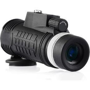 Ultra Hd, 18X42 HD Monocular Telescope, Hand Held Telescope with Compass, with Low-Light, Lens, BAK4 Prism, Suitable for Bird Watching, Hiking, Camping, Traveling