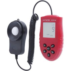 Digital Light Meter, HS1010A Portable Luxmeter Photometer, Mainly Used in Schools, Hospitals, Families, Hotels