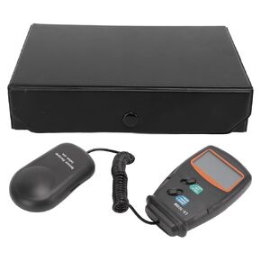 LX1010B Digital Light Meter, ABS Multifunction Illuminance Meter, Digital Illuminance Tester, Digital Illuminance Meter for Office School Factory