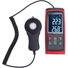 Digital Illuminance Meter Light Brightness Detector Handheld Luminous Flux Tester for Home School Office