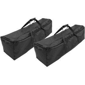 2pcs Portable Tripod Oxford Cloth Storage Case with Zipper for Photographic Equipment Lightweight Handheld Design for Photography Fishing Live Broadcasting