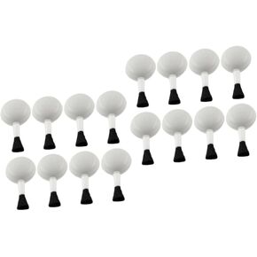 2sets Blower for Electronics Dust Blower for Camera Lenses Mini Squeeze Ball Brush 8pcs*2