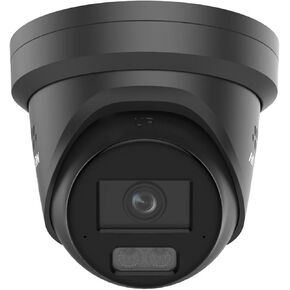 DS-2CD2387G3-LIS2UY/SRB 8MP 4K Outdoor PoE IP Camera – Color-Vu 3.0 & Acu-Sense 3.0, Smart Hybrid Light, Strobe Red/Blue Light & Audio Warn, HikAI-ISP Noise Reduction, Anti-Corrosion (2.8MM Black)