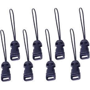 balacoo Anchor Links for Camera Strap 8pcs Quick Release Buckle Set Qd Loop Plastic Buckles for Universal Camera Harness