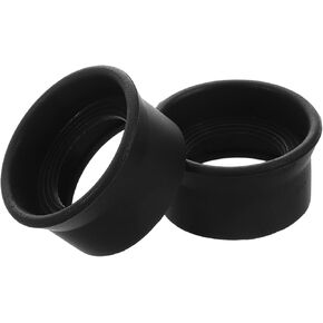 Binoculars Eyepiece Protectors 2 Pack Microscope Eye Cups Flip-up Lens Covers for