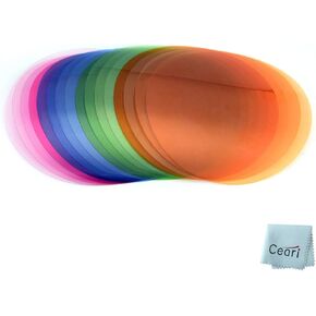 Godox V11T Color Temperature Adjustment Gel Set for Use with AK-R16 Diffuser Plate for Godox V1-C, V1-N, V1-S Speedlite, AD200, AD200PRO with H200R Flash Head (16 Color 32 Pieces)