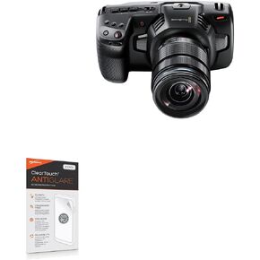 BoxWave Screen Protector Compatible with Blackmagic Pocket Cinema Camera 4K - ClearTouch Anti-Glare (2-Pack), Anti-Fingerprint Matte Film Skin