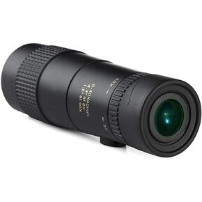 HD Ultra HD ، مناظير عالية الطاقة ، 8-40 × 40 تلسكوب أحادي ، محمول عالي الطاقة التكبير أحادي الصغرى مع عدسة باك4 PRISM أحادية المعدل مع محول الهاتف الذكي وترايبود للبالغين الطيور واتك