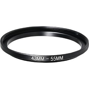 Kase 43mm to 55mm Conventional Step Up Filter Ring Adapter