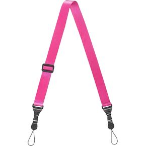 KIQ Quick Detach Nylon Shoulder Strap Replacement for iPad Samsung Tablet Nikon Canon Camera - Purple