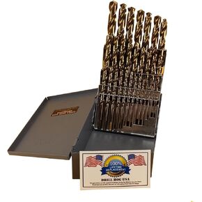 Drill Hog 29 Pc Cobalt Drill Bit Set M42 Drills