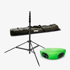 Veo Cam 3 4K Sports Camera Bundle with AI Auto-Tracking, Cloud Storage, Includes $300 Subscription Credit + 17 Ft. Carbon Fiber Tripod & 17 Ft. Tripod Bag – Ideal for Coaches & Teams