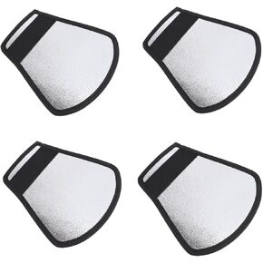 DOITOOL 4pcs Camera Light Reflector Diffuser Softbox Cover Elastic Straps Photography Lighting Accessory