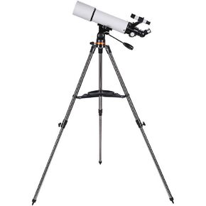 Telescope, Portable Refractor Telescope with Smartphone Mount and Adjustable Height Tripod Reflector Telescope for Beginners Great