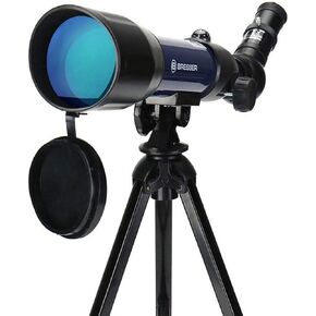 Beginner Refracting Astronomy Telescope,50mm Aperture 360mm AZ Mount Astronomical Refracting Telescope,Fully-Coated Glass Optics