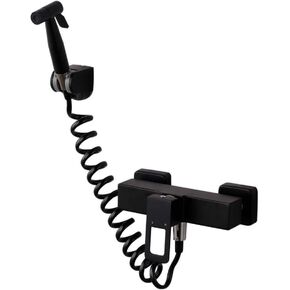 Shower KitMuslim Showertap into a Shower or- 304 Lacquer Shower Shower BlackStainless Steel Spray Gun Wall Mounted