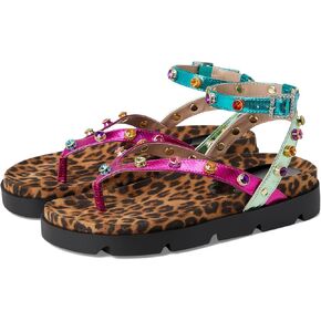 Betsey Women's Conley Sandal, Metallic Multi, 11