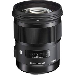 Sigma 50mm F1.4 Art DG HSM Lens for Canon (311101) (Certified Refurbished)