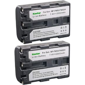 Kastar Battery Replacement for Sony NP-FM50 NP-FM55H DCR-HC14 DCR-HC15 DCR-HC88 DCR-PC100 DCR-PC101 DCR-PC103 DCR-PC104 DCR-PC105 DCR-PC110 DCR-PC120 DCR-PC330 DCR-PC6 DCR-PC8 DCR-PC9