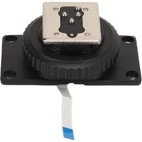 Acouto Hot Shoe Mount Foot for Godox TT350F Flash Fit Perfectly Camera Flash Hot Shoe Mount Replacement Repair Parts Accessories