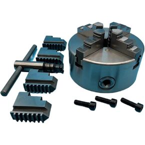4 Jaw Chuck 125mm Big Bore 38MM 4 Jaw Self-Centering Lathe Chuck For Mini Lathe WM210V