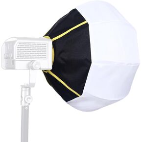 12 Inch Lantern Softbox, 360° Light Diffuser One Step Quick Release Bowens Mount Softbox for Video Recording Live Streaming Film Making