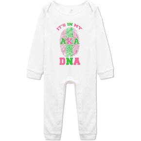 It'S In My DNA AKA Toddler Unisex Rompers Infant Baby Footed Playsuit