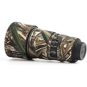 Rolanpro Camouflage Lens Cover for Nikon AF-S 300mm F4E PF ED VR Coat Lens Protective Sleeve Case-#3 Waterproof(with Lens Collar Coat)