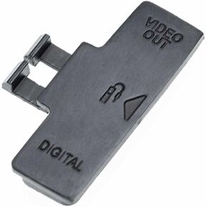 NEW USB Cover Video Out MIC Interface Digital Lid Door Compatible with Canon EOS 350D Rebel XT kiss N/EOS 400D Rebel XTi