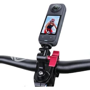 SEASKY H2-B Aluminum Alloy Bicycle Bike Handlebar Mount for insta360 X5 X4 X3 X2 One RS Panoramic Sports Action Camera Accessories
