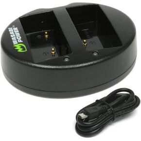 شاحن بطارية USB Dual USB Dual Power لـ Olympus BLH-1