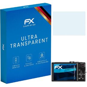 Screen Protection Film compatible with Nikon Coolpix S8200 Screen Protector, ultra-clear FX Protective Film (3X)