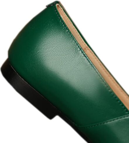 TinaCus Handmade Genuine Leather Women's Round Toe Flat Modern Buckle Mary Jane Shoes in Saudi Arabia