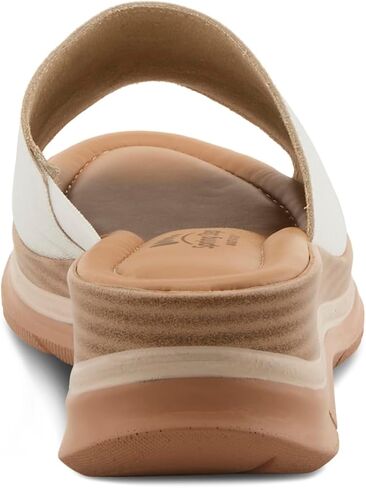 Spring Step Women's JOLINA Slip-On Wedge Sandals - Italian Leather, Stretch Goring, Faux Wood Design in Saudi Arabia