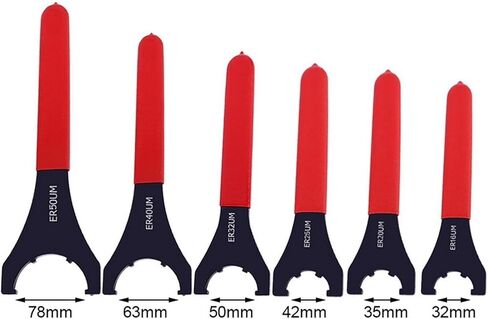 Llave para tuerca de apriete ER Chuck Type UM Wrench ER16 ER20 ER25 ER40 ER Chuck for Chuck Clamp ER Wrench ER Nut CNC Milling Tool Lathe Tool(ER16 UM) in Saudi Arabia