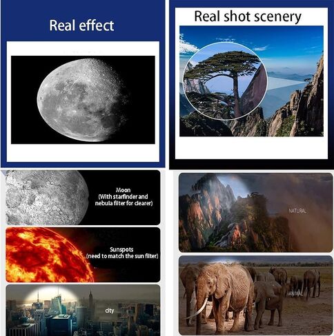 Outdoor Telescope,Telescope for Kids,Adults and Beginners,70mm Aperture 400mm Astronomical Refractor Telescope,PortableTelescope W in Saudi Arabia