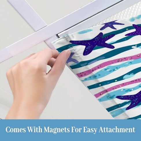 6 Pack Fluorescent Light Covers for Ceiling Lights Seamless cartoon little whale sailor pattern Baby print Decorative Magnetic Fluorescent Covers for Classroom Office Home 2x4 ft in Saudi Arabia