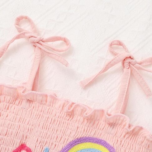 Baby Girl 1st Birthday Clothes One Year Old Girl Embroidery Tulle Dress Sleeveless Romper Bodysuit Cake Smash Outfit in Kuwait