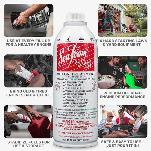 SeaFoam SF-16 Motor Treatment 16 oz. Can (3) in Kuwait