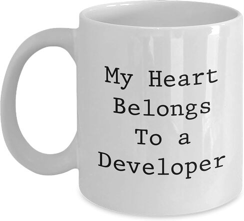 Developer's Heart Belongs to Code, Gift for Him from You, Valentine's Unique Gifts in Saudi Arabia