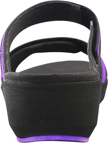 منصة أحذية Gold Pigeon Slide Slide و Flip Flops for Women ، وسادة رغوة مبطنة الراحة in Kuwait