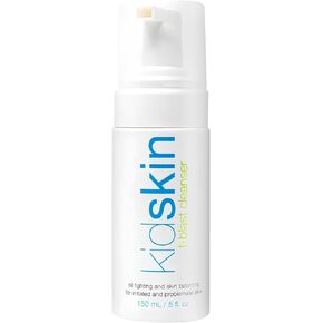 Kidskin T-Blast Facial Cleanser, Gentle Face Wash with Tea Tree Oil, Spot Skin Care for Kids and Teens, Non-Drying Natural Cleanser for Oily or Dry, Acne-Prone Skin, 150 ml 5.0 fl oz.