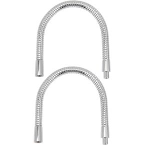 Task Lamp Light Holder 2pcs Desk Lamp Hose Bracket 300mm Soft Pole Thread