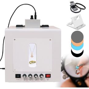 Professional Photo Studio Light Box W/Photography Turntable - Adjustable Speed-Supports Hanging,w/4 Fill Light-Adjustable Color Temperature,for Jewelry