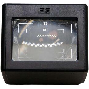 28mm Waist Level Viewfinder, Retropia Optical Waist Level Viewfinder, Replacement Camera External Optical Viewfinder Waist Part, Shoe Foot Position-Adjustable for Precise Framing (35/50)